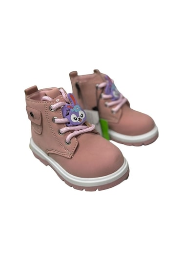 Trendyshose 1792 Kaymaz Taban Çocuk Bot Pudra