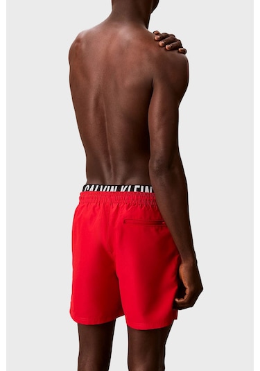 Calvin Klein Erkek Deniz Şortu Lv00n61015 3t5 Kırmızı