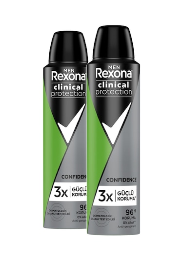 Rexona Men Clinical Protection Erkek Sprey Deodorant 2 x 150 ML