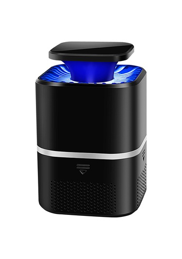 Shineyee Siyah Usb Beslemeli 5v 5w Led Uv Işıkli Photokatalitik Kompakt Mus Musu Katil Lambası