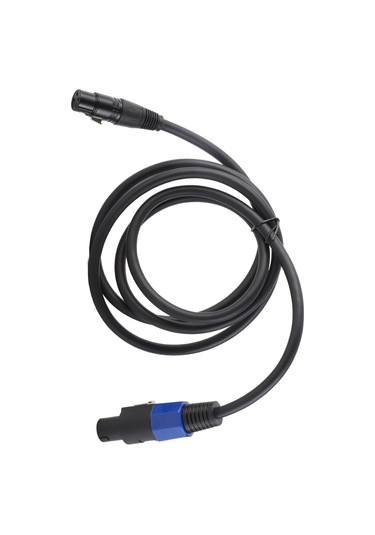 Geeroyoo Xlr Erkekden Speakon Dişiye Adaptör Kablosu - Sahne Hoparlörü Mikrofon Bağlantısı, Profesyonel Ses Aktarımı, 1.8m Uzunluk