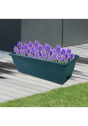 Pazly Yeşil Suntek Pencere Parça Kutusu Kapalı Tohum Ekici 2 Zd