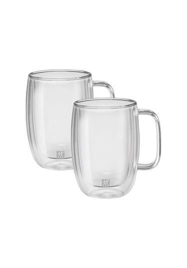 Zwilling 395001140 Çift Camlı Kulplu Latte 2Li  Set