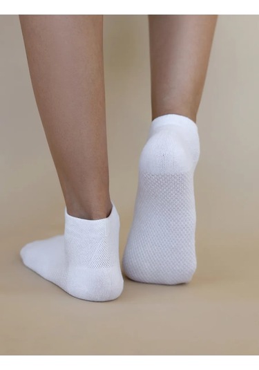 Kısa Çorap 5 Çift Set 440019691 Beyaz