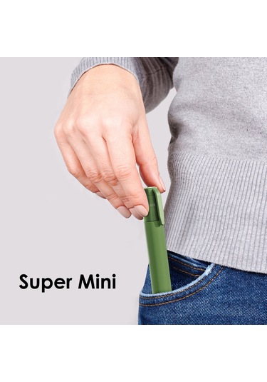 Tenfowee Kamp Ve Yürüyüş İçin Taşınabilir Su Filtre Borusu - 1000l Saf Su Üretimi - Yeşil 2'li Paket - Acil Durumda Kullanıma Uygun Yeşil