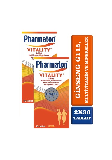 Pharmaton Vitality 2 x 30 Tablet