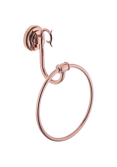 İsaoğlu Yapı Bakır Havluluk Komple Pirinç Vintage Bronz Havluluk Premium Rose Bakır Rose Gold