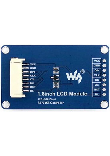 1.8inç Lcd Ekran Modülü - 128 160 Piksel