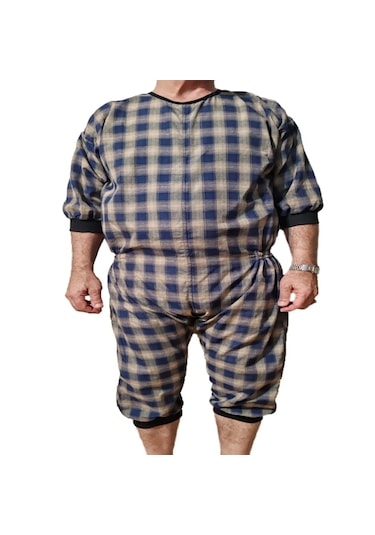 Ozclife Kısa Kol Ribanalı Hasta Bakım Kıyafeti