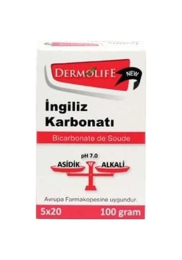 Dermolife İngiliz Karbonatı 20 x 5 G