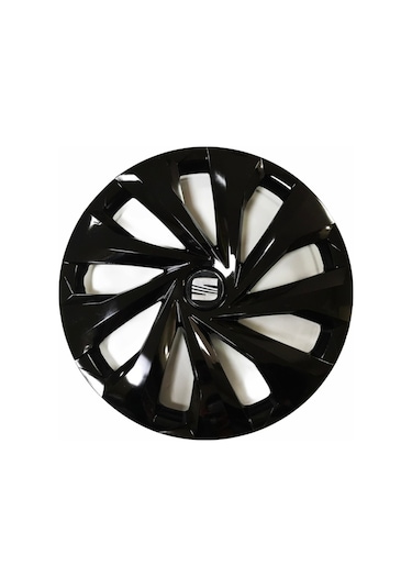 Seat Toledo Uyumlu 14 Inç Piano Black Siyah Jant Kapağı 4 Adet