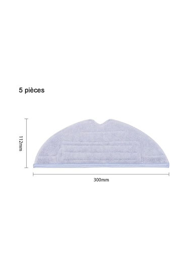 Roborock S7 Ve T7 Plus İçin Yıkanabilir Paspas Bezleri B Inox