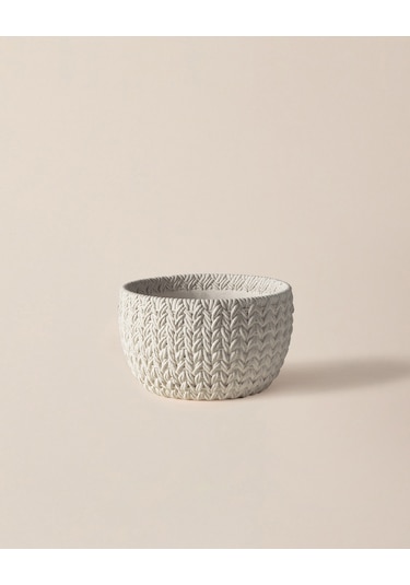 Dolly Saksı - Ekru - 24 Cm 8684427125229 Diğer