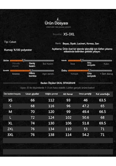Erkekler İçin Avrupa Beden Çok Cepli Ceket, Dış Giyim Sari