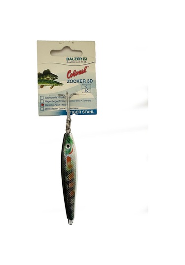 Balzer Colonel Zocker 3D Eyes Light Jig Suni Yem 40Gr