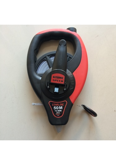 Starline 13 Mm Çelik Uzun Şerit Arazi Metresi 50 M