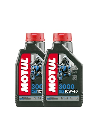 Motul 3000 10W-40 4T Motosiklet Motor Yağı 2 x 1 L