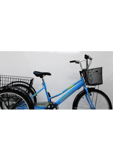 Dorello Cargo Bisiklet 3 Tekerli Bisiklet Turkuaz