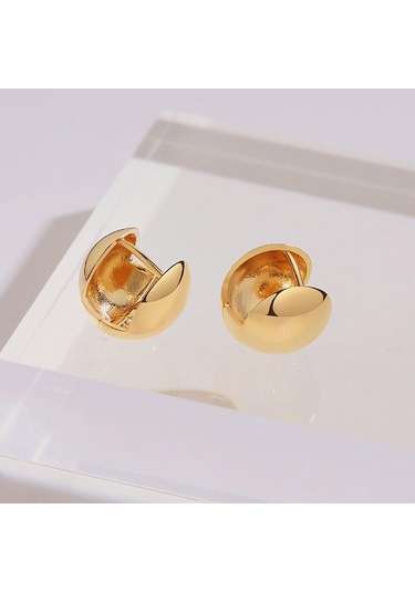 Altın Moda Paslanmaz Çelik Altın Renk Küçük Boncuk Küpe Kadınlar İçin Zarif Düğün Parti Gelin Takı Hediye Alerjiyi Önlemek Altın