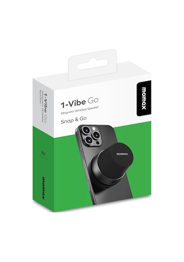 Momax BS6HKD 1-Vibe Go Manyetik Bluetooth Hoparlör