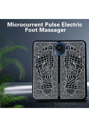 Profesyonel Elektrikli Ayak Masajı Şarj Edilebilir Dikdörtgen Kas Rahatlatmak