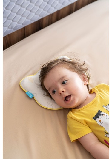 Visco Düz Kafa Yastığı Kafa Şekillendirici Visko Yastık 24x21x3 Cm