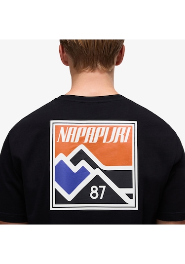 Napapijri S-guide Erkek Siyah T-shirt Np0a88v69411 Siyah