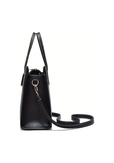 Renk Bloklu Trendy Omuz Çantası