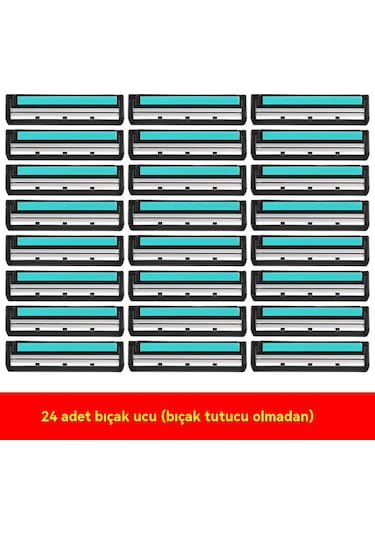 Bıçak Tıraş Makinesi Tıraş Makinesi Paslanmaz Çelik Manuel Kafa Erkek Vintage Sakal Bıçağı Sakal Bıçağı Sakal Bıçağı Elektrikli Değiştirme Ithal Çift Katmanlı 24 Bıçak Bıçak Tutucu Yok