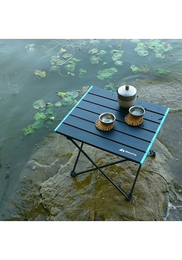 Bloomnest Yarısı Siyah, Renkli Katlanır Masa - Jq Çok Renkli, Alüminyum Açık Çok Renkli