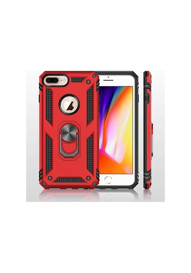 Iphone 7 Plus Yüzüklü Standli Vega Kilif Ekran Koruyucu 510331022