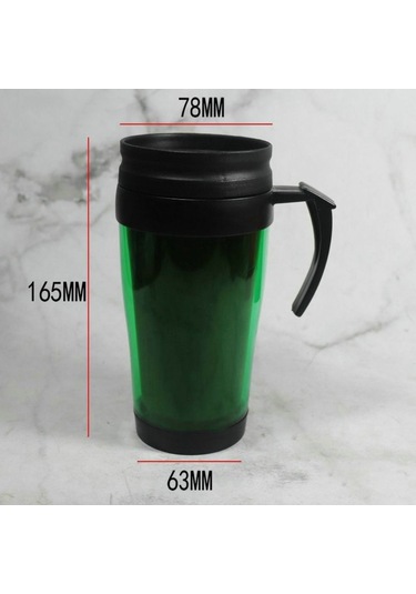 Seyahat Kupası Bardak Su Bardağı Kırmızı Kırmızı