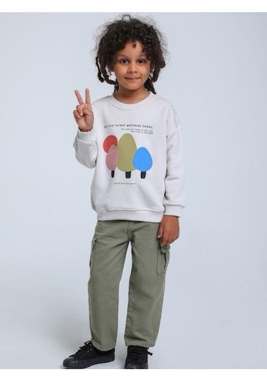 Jack Lions Erkek Bebek Yan Cepli Kargo Pantolon-14751 Yeşil