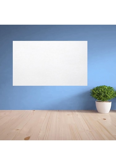 Ders Çalışma Yazı Tahtası Filmi Manyetik Duvar Sticker Beyaz+Şeff