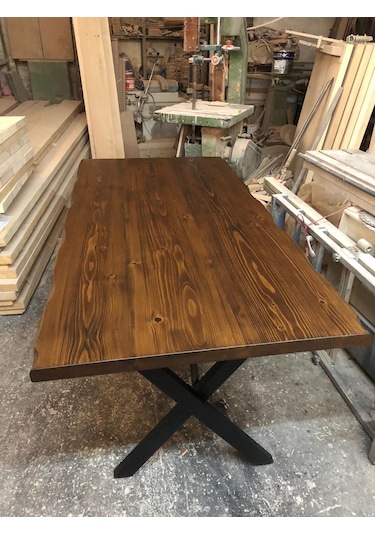 Bintaşmobilya Kütük Masa 150X80.Cm (508887961)