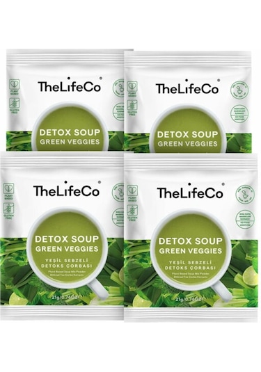 TheLifeCo  Soup - Hazır Sebzeli  Çorbası Karışımı x 4 Adet