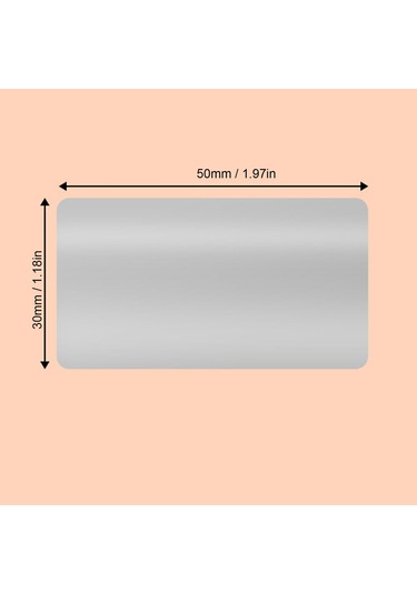 24mm Yuvarlak Termal Etiket D Tipi Kaiyi