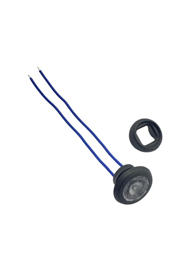 Frıstom 12v-24v Göz-ayna Altı-gündüz Sürüş Lambası Led Mavi Çap:20 Mm E9