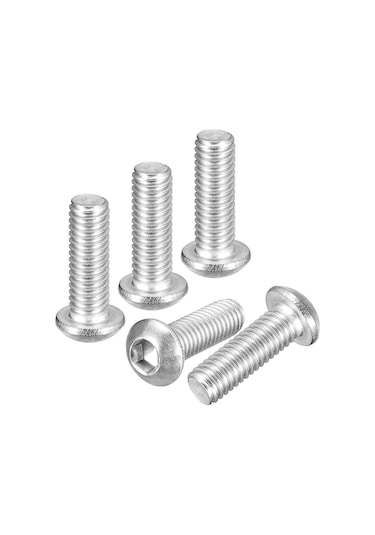 Bombe Başlı İmbus Civata Dın 7380 M4x12 Mm 20 Adet