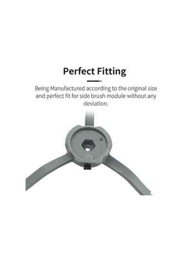 10 Adet Yan Fırça Temizliği L50 L50 L60 L60 Hibrit Yedek Parça Yan Fırça Elektrikli Süpürge Aksesuarları