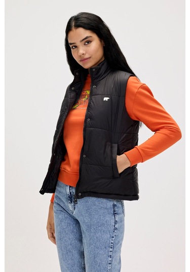 Bianca Siyah Kadın Yelek-nıght Siyah