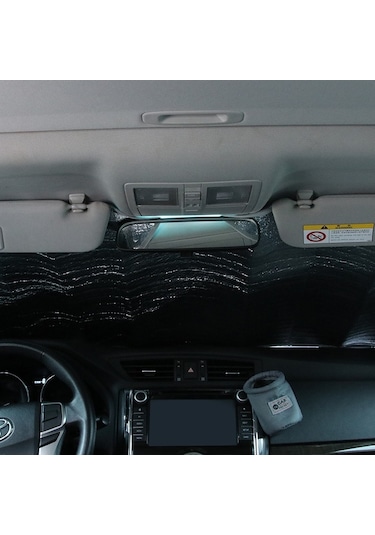 Sones Shunweı 2 Adet Araba Ön Cam Güneşlik Yaz Güneş Koruması Ve Isı Yalıtımı Gölgeleme Levhası, Boyut: R-3922 140x75cm