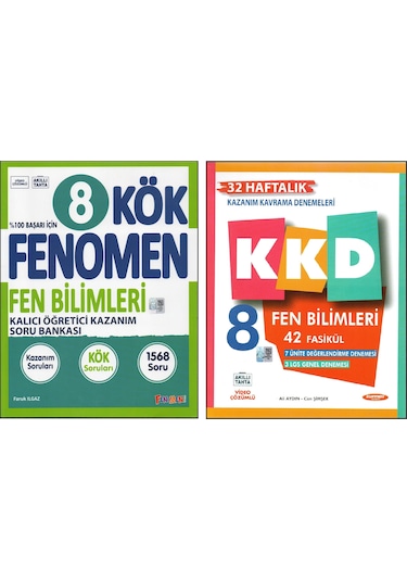 Fenomen 8. Sınıf Fen B. Kök+kurmay Kkd 2 Kitap