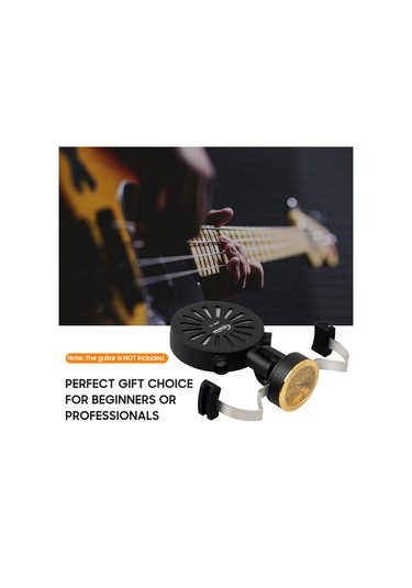 Yifomall Guitto Ghd-03 Gitar Nemlendirici - Akustik Ve Klasik Gitar Bakımı İçin İmleçli Nem Ölçer Siyah, Ghd-01 Güncellenmiş Versiyon