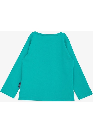 Breeze Girls & Boys Erkek Çocuk Uzun Kollu Tişört Basic 1-4 Yaş, Yeşil-yeşil Yeşil