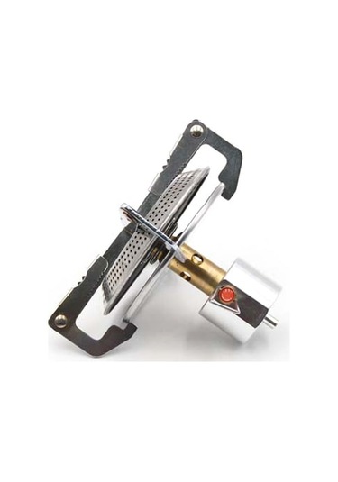 Dancemonkey Pratik Kamp Ocak Açık Hava Kampı İçin Propan Gazlı Sobası Kompakt Gümüş