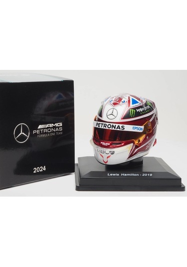 Looksmart Lewis Hamilton Silverstone 2019 Wc Diecast Kask 1/5