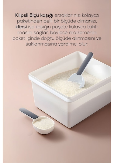 Vienev Klipsli Ölçü Kaşığı