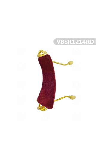 Keman Yastık Kırmızı Metal 1/2 Ve 1/4 Vbsr1214Rd