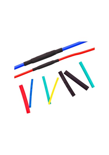 Ally 5 Renk Makaron Isı İle Daralan Kablo Seti 530 Adet